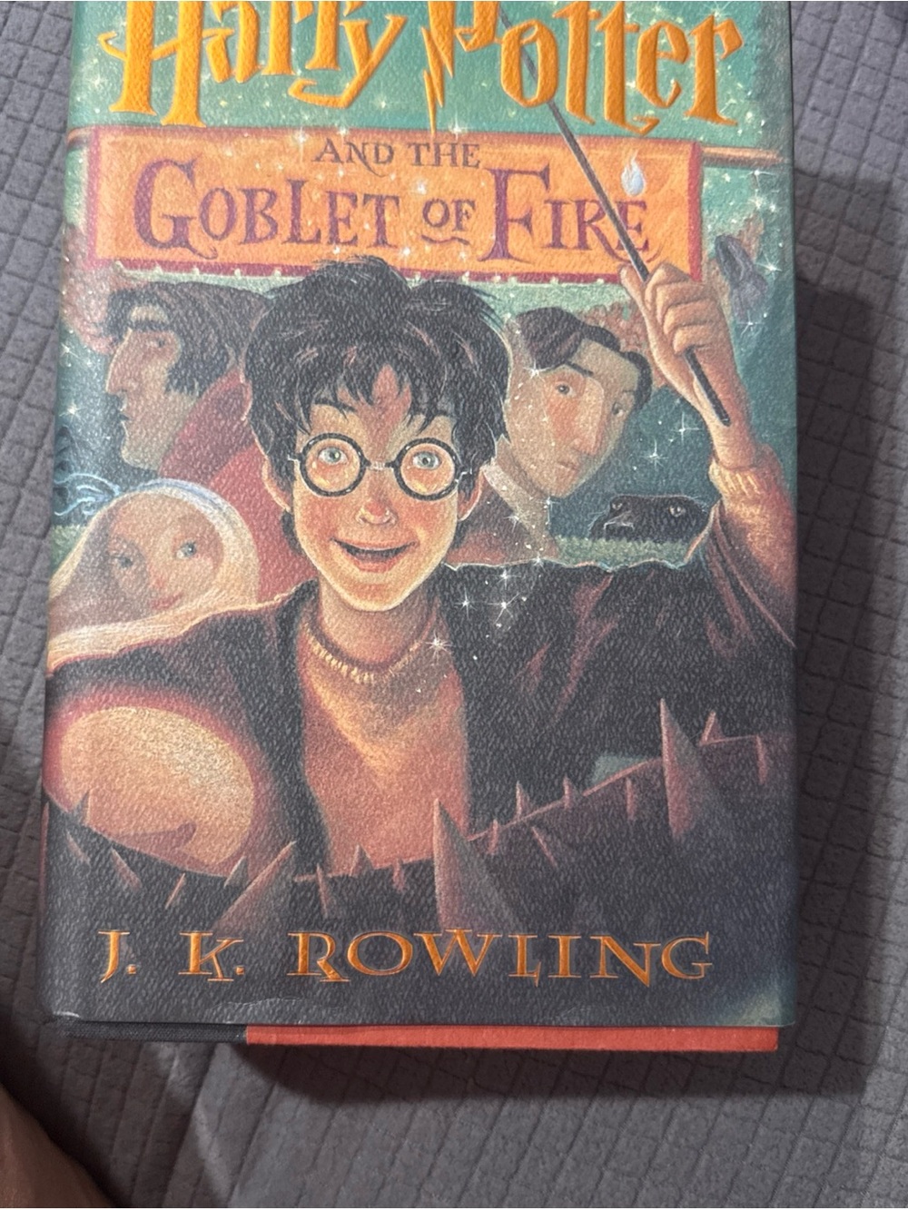 Harry Potter and the Goblet of Fire by J.K. Rowling - Illustrated Hardcover
